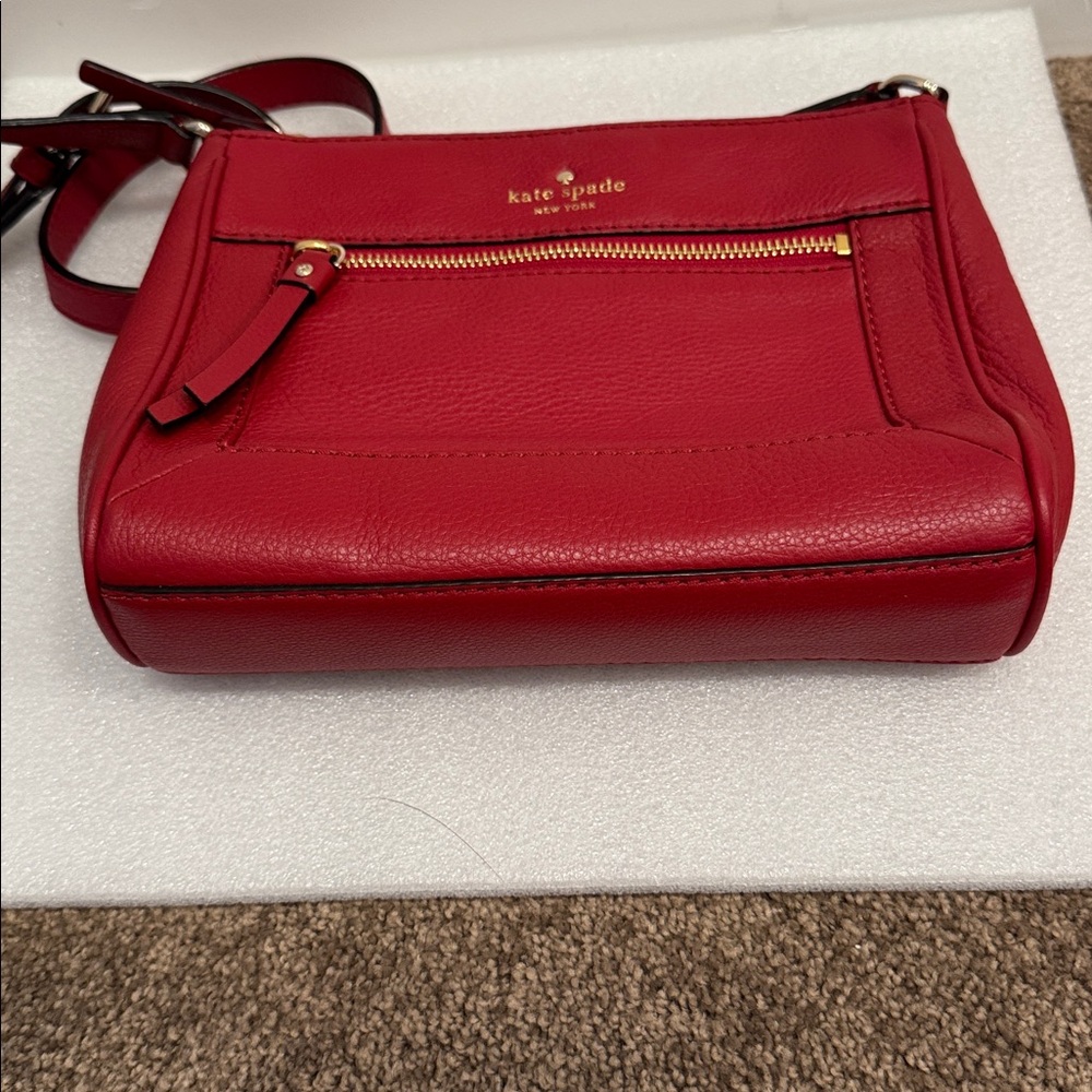kate spade Red Leather Crossbody Bag - Picture 5 of 8